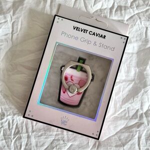 Velvet Caviar Pink Drink Phone Grip & Stand